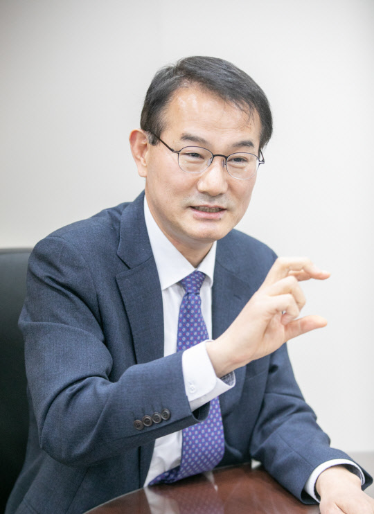 김영덕 누리텔레콤 대표 D파이오니어 인터뷰. 이슬기기자 9904sul@